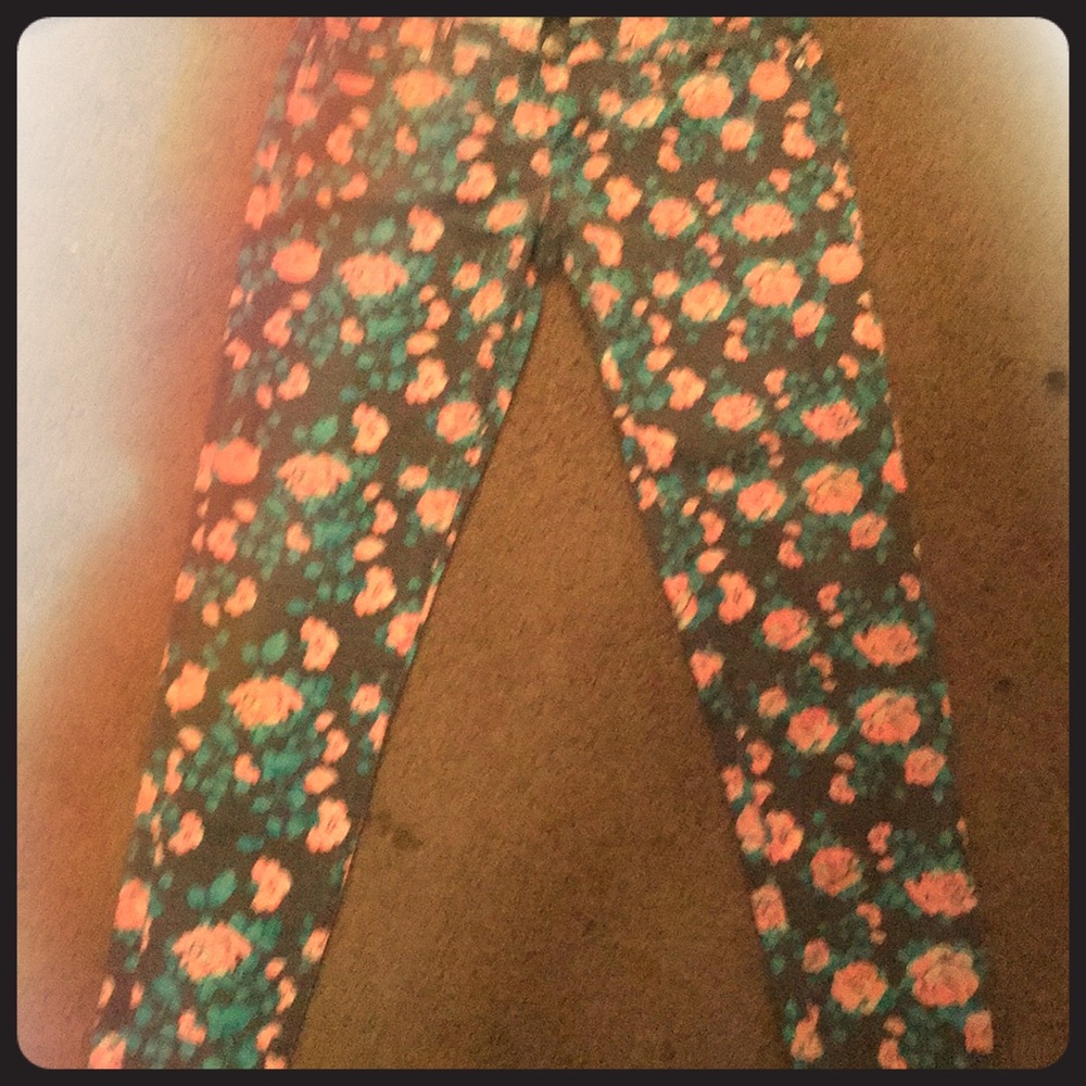 Floral pants